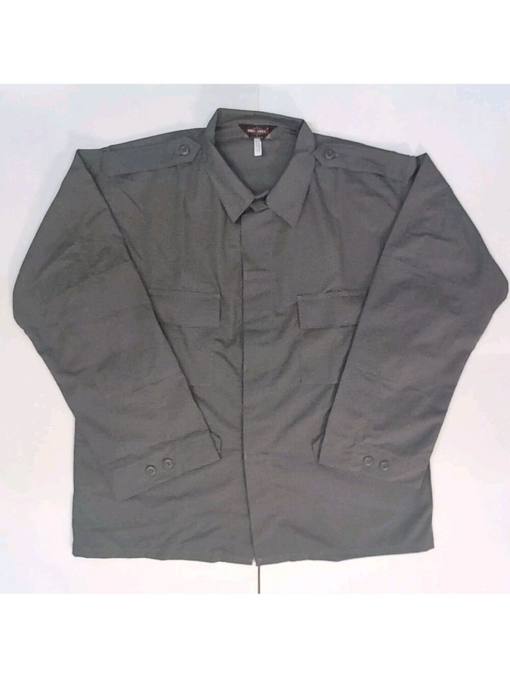 Tru-Spec Shirt Jacket Shacket 1374 Grey Ripstop Tactical Response Mens 2XL Blend